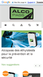 Mobile Screenshot of alcopass.com